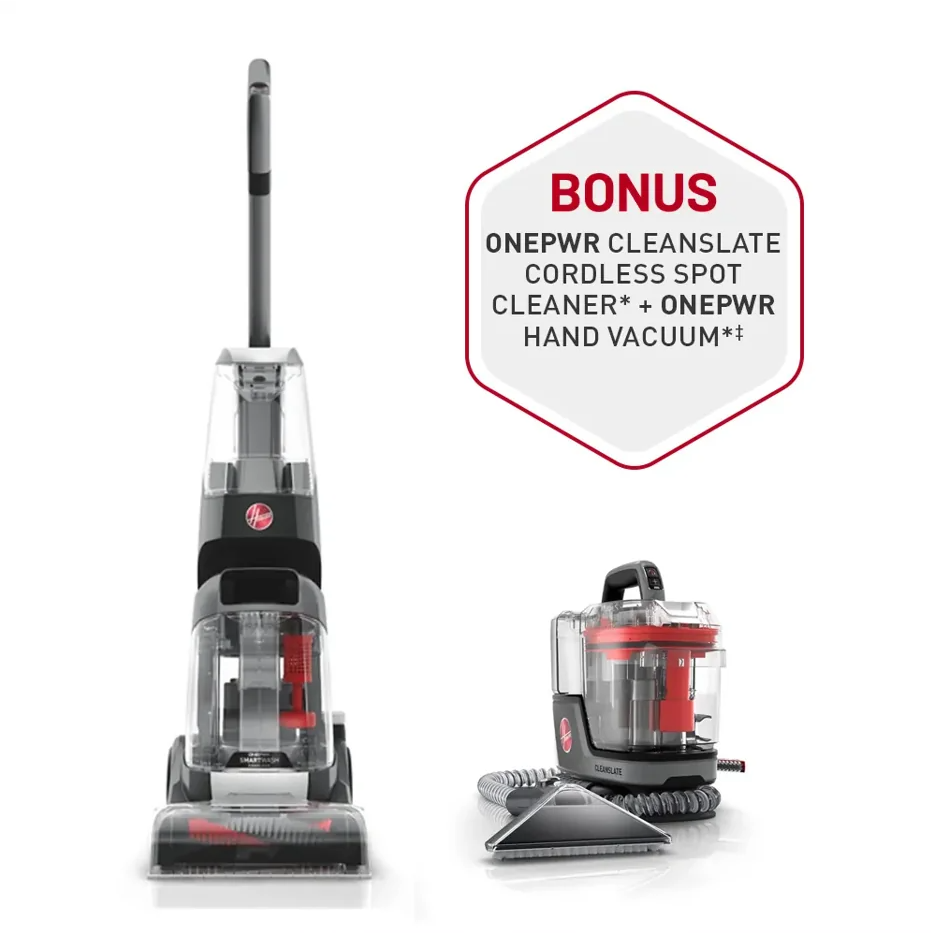 Hoover ONEPWR SmartWash Cordless  Carpet Cleaner