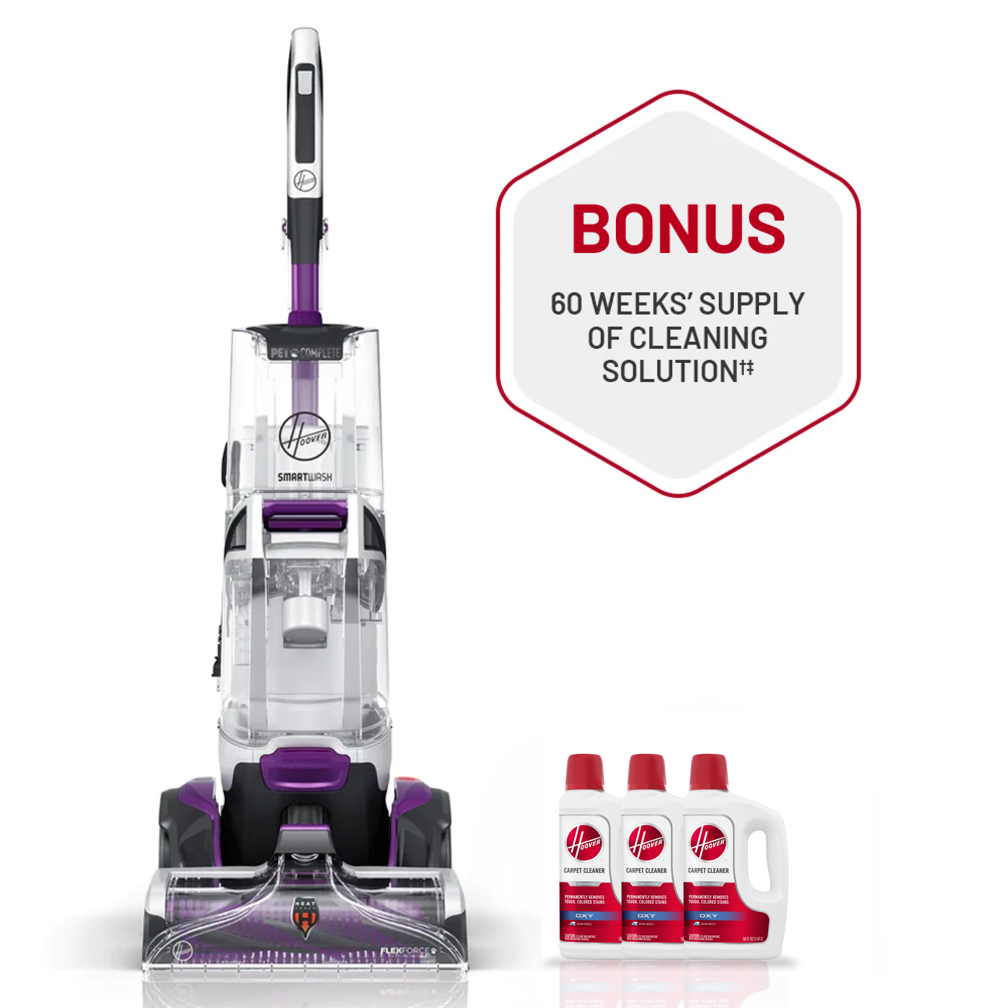 Hoover SmartWash Pet Complete <br>Carpet Cleaner